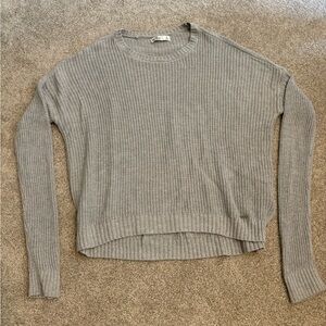 Hollister oversized gray sweater.  Size Small.